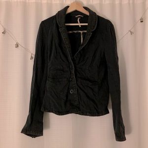 FREE PEOPLE sweatshirt blazer